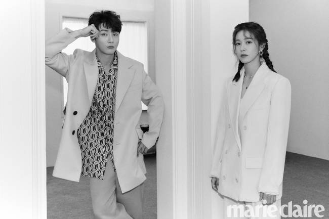 마리끌레르 윤시윤 경수진 화보